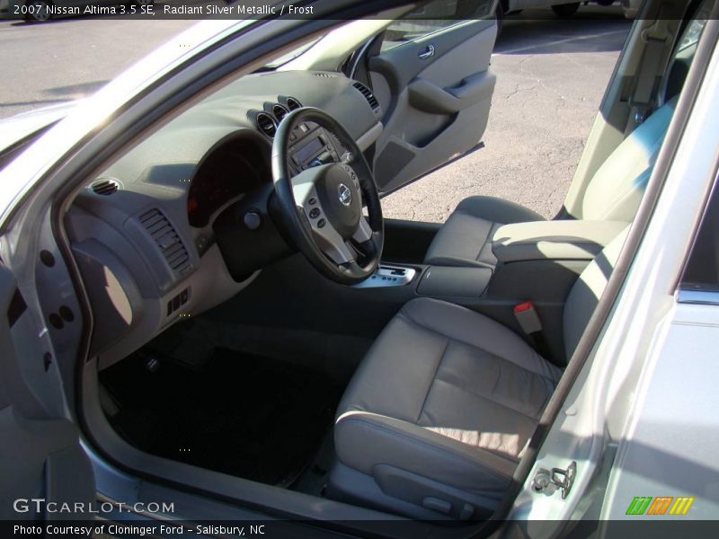 Radiant Silver Metallic / Frost 2007 Nissan Altima 3.5 SE