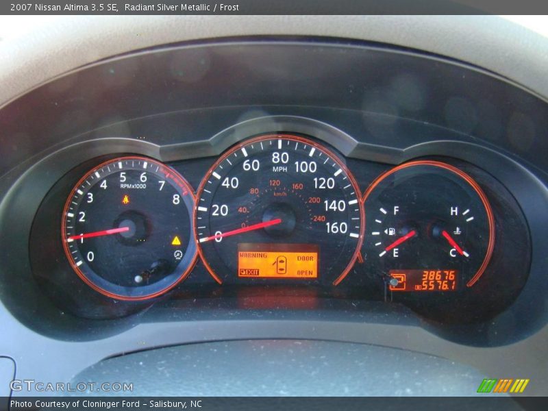 Radiant Silver Metallic / Frost 2007 Nissan Altima 3.5 SE