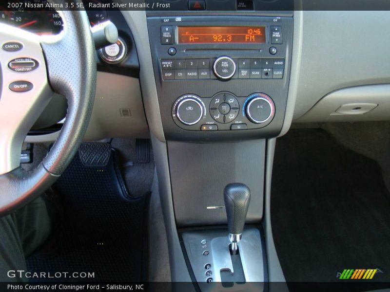 Radiant Silver Metallic / Frost 2007 Nissan Altima 3.5 SE