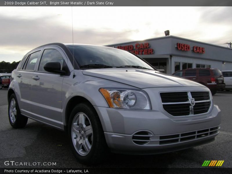 Bright Silver Metallic / Dark Slate Gray 2009 Dodge Caliber SXT