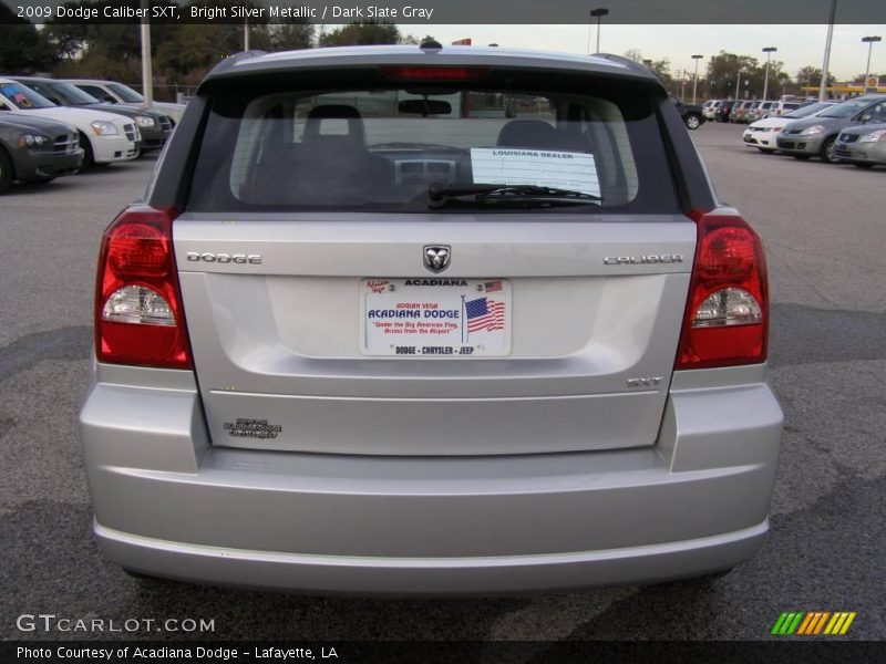 Bright Silver Metallic / Dark Slate Gray 2009 Dodge Caliber SXT