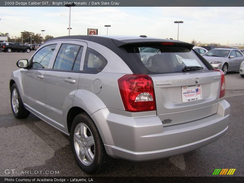 Bright Silver Metallic / Dark Slate Gray 2009 Dodge Caliber SXT