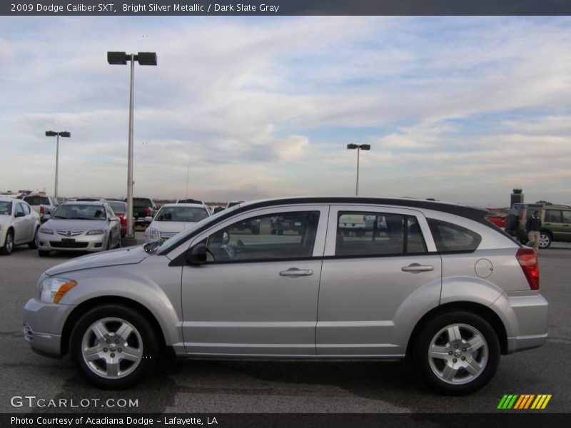 Bright Silver Metallic / Dark Slate Gray 2009 Dodge Caliber SXT