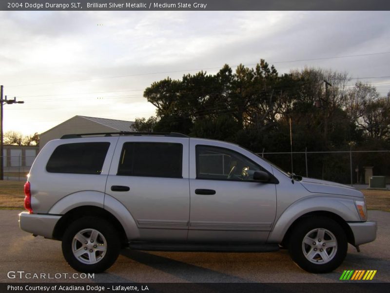 Brilliant Silver Metallic / Medium Slate Gray 2004 Dodge Durango SLT