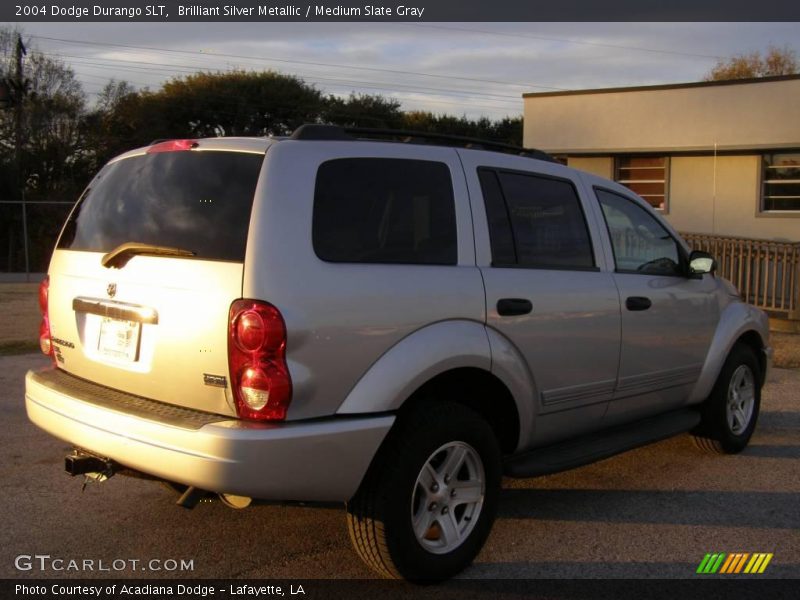 Brilliant Silver Metallic / Medium Slate Gray 2004 Dodge Durango SLT