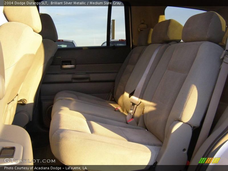 Brilliant Silver Metallic / Medium Slate Gray 2004 Dodge Durango SLT