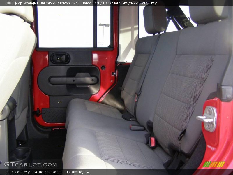 Flame Red / Dark Slate Gray/Med Slate Gray 2008 Jeep Wrangler Unlimited Rubicon 4x4