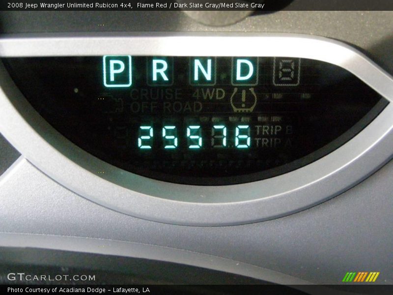 Flame Red / Dark Slate Gray/Med Slate Gray 2008 Jeep Wrangler Unlimited Rubicon 4x4