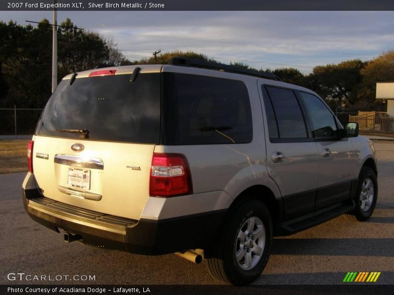 Silver Birch Metallic / Stone 2007 Ford Expedition XLT