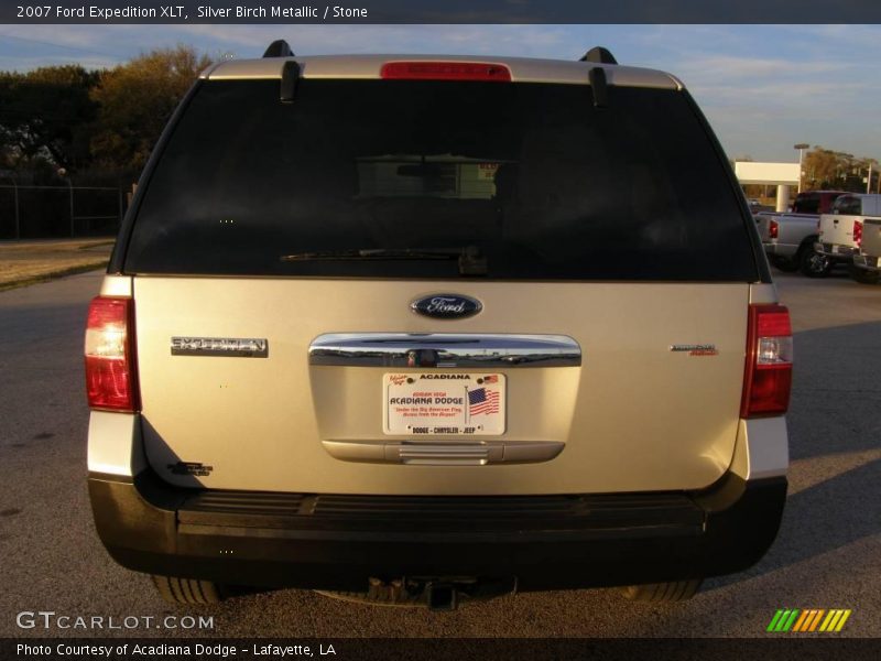 Silver Birch Metallic / Stone 2007 Ford Expedition XLT