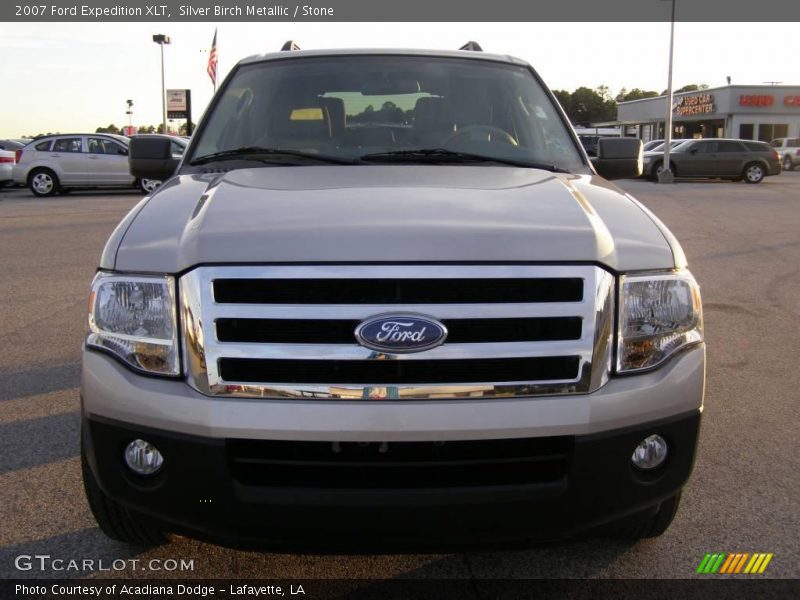 Silver Birch Metallic / Stone 2007 Ford Expedition XLT