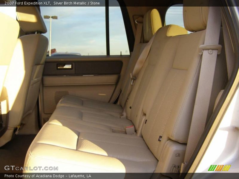 Silver Birch Metallic / Stone 2007 Ford Expedition XLT
