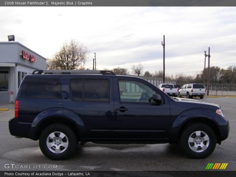 Majestic Blue / Graphite 2008 Nissan Pathfinder S