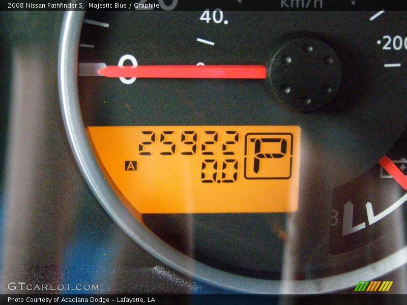 Majestic Blue / Graphite 2008 Nissan Pathfinder S