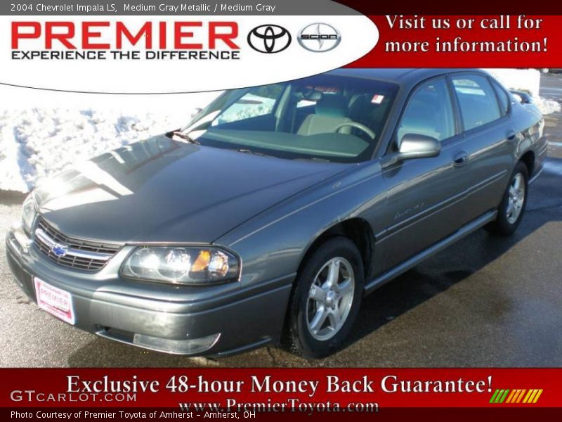 Medium Gray Metallic / Medium Gray 2004 Chevrolet Impala LS