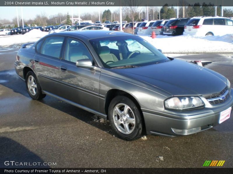 Medium Gray Metallic / Medium Gray 2004 Chevrolet Impala LS