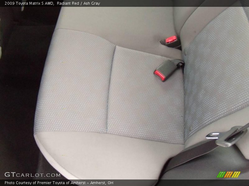 Radiant Red / Ash Gray 2009 Toyota Matrix S AWD