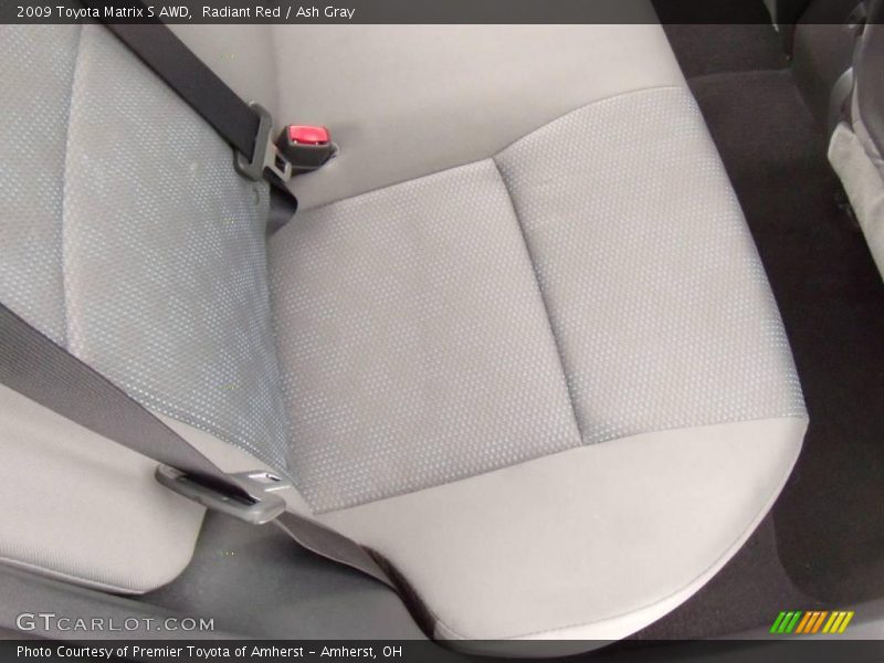 Radiant Red / Ash Gray 2009 Toyota Matrix S AWD