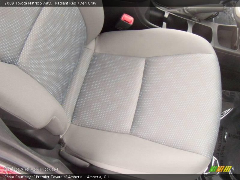 Radiant Red / Ash Gray 2009 Toyota Matrix S AWD