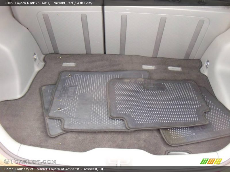 Radiant Red / Ash Gray 2009 Toyota Matrix S AWD