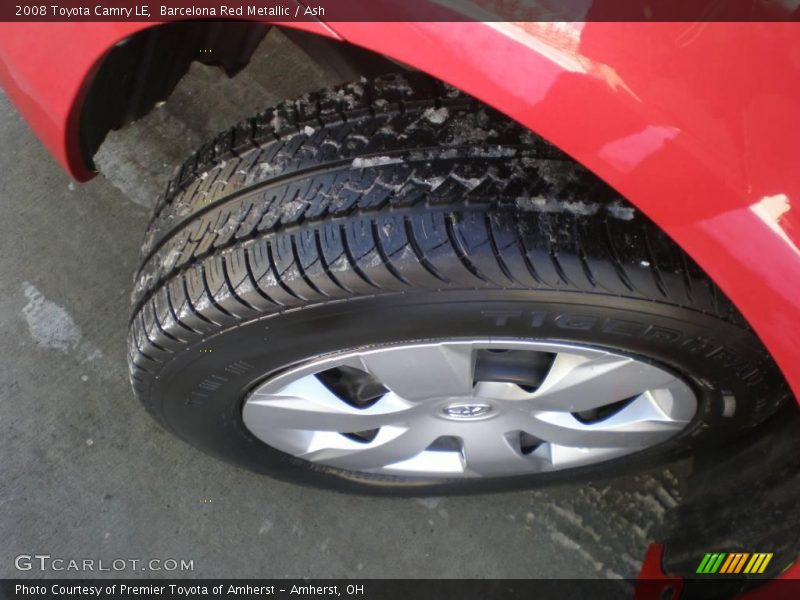 Barcelona Red Metallic / Ash 2008 Toyota Camry LE