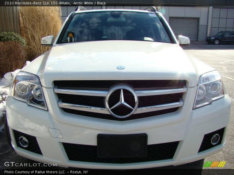 Arctic White / Black 2010 Mercedes-Benz GLK 350 4Matic