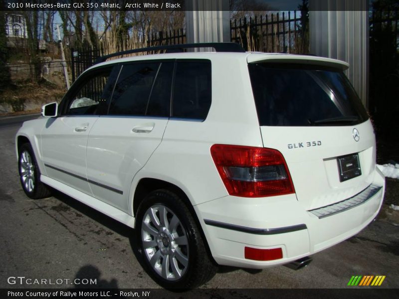 Arctic White / Black 2010 Mercedes-Benz GLK 350 4Matic