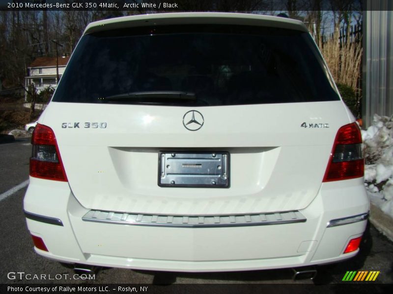 Arctic White / Black 2010 Mercedes-Benz GLK 350 4Matic