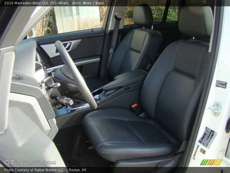 Arctic White / Black 2010 Mercedes-Benz GLK 350 4Matic