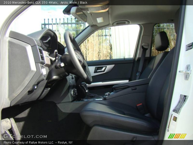 Arctic White / Black 2010 Mercedes-Benz GLK 350 4Matic