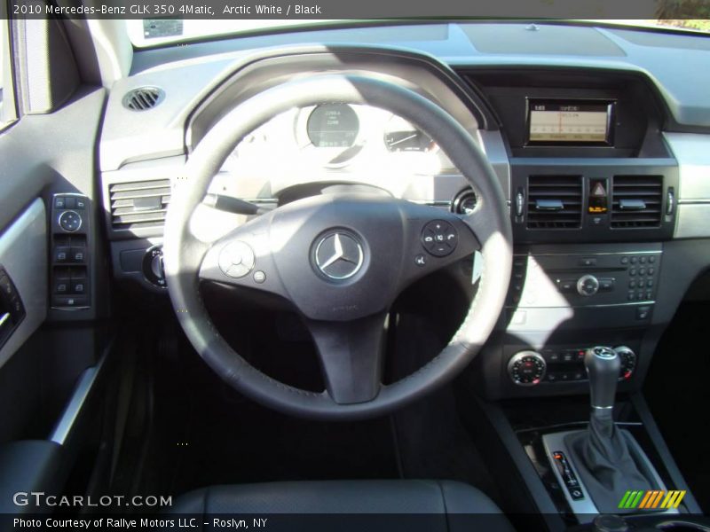 Arctic White / Black 2010 Mercedes-Benz GLK 350 4Matic