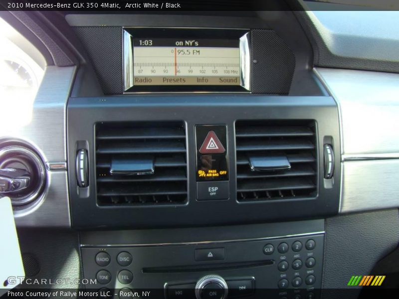 Arctic White / Black 2010 Mercedes-Benz GLK 350 4Matic