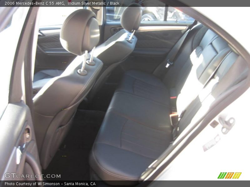 Iridium Silver Metallic / Black 2006 Mercedes-Benz C 55 AMG