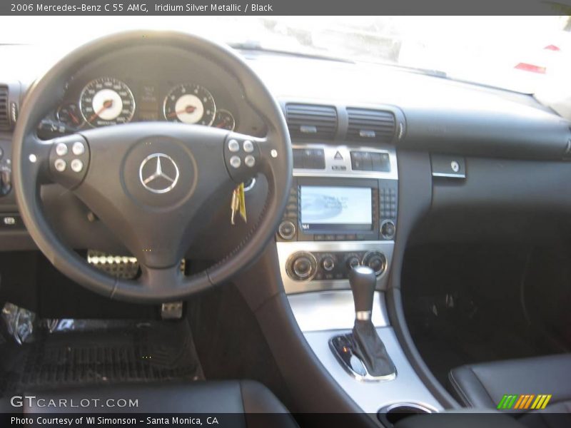 Iridium Silver Metallic / Black 2006 Mercedes-Benz C 55 AMG