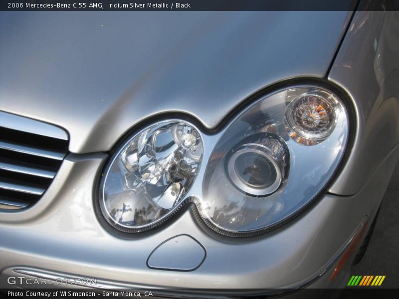 Iridium Silver Metallic / Black 2006 Mercedes-Benz C 55 AMG
