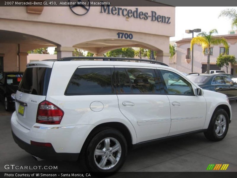 Alabaster White / Macadamia 2007 Mercedes-Benz GL 450