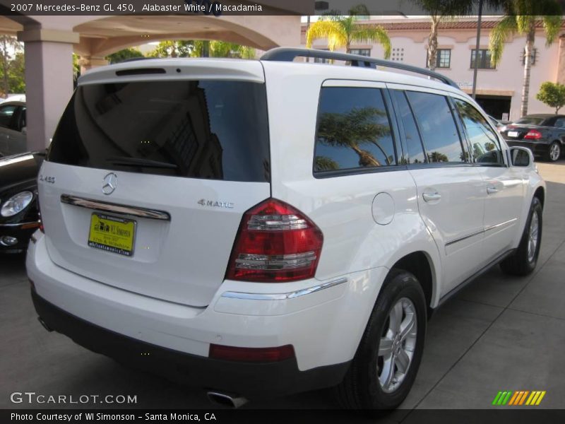 Alabaster White / Macadamia 2007 Mercedes-Benz GL 450