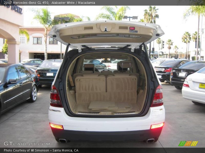 Alabaster White / Macadamia 2007 Mercedes-Benz GL 450