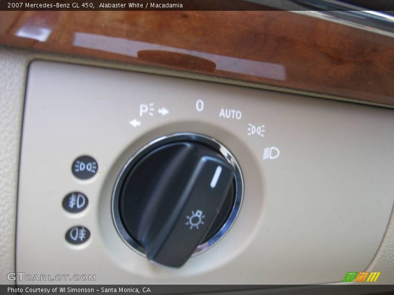 Alabaster White / Macadamia 2007 Mercedes-Benz GL 450