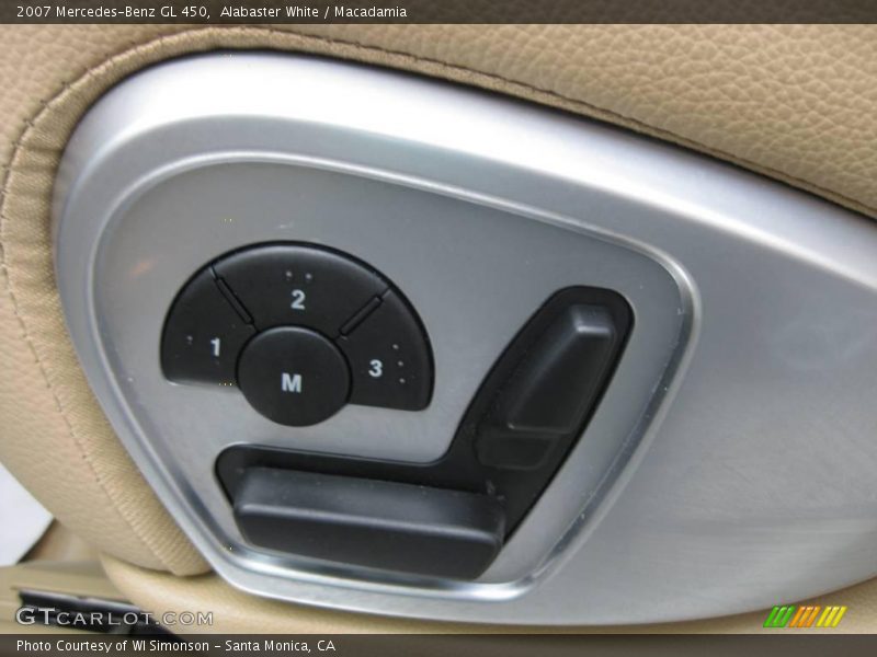 Alabaster White / Macadamia 2007 Mercedes-Benz GL 450