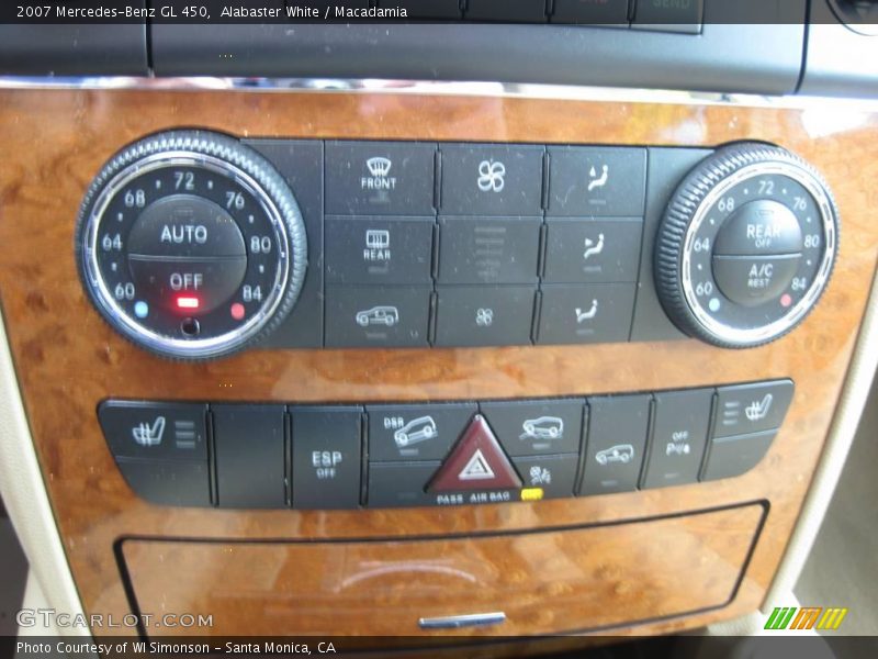 Alabaster White / Macadamia 2007 Mercedes-Benz GL 450