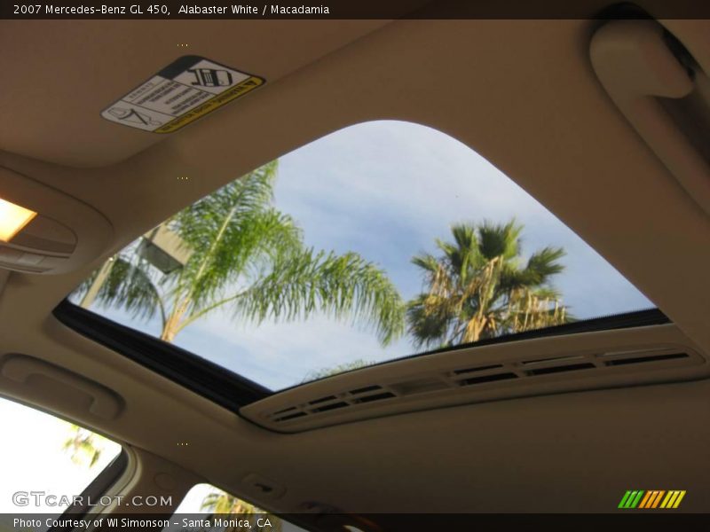 Alabaster White / Macadamia 2007 Mercedes-Benz GL 450