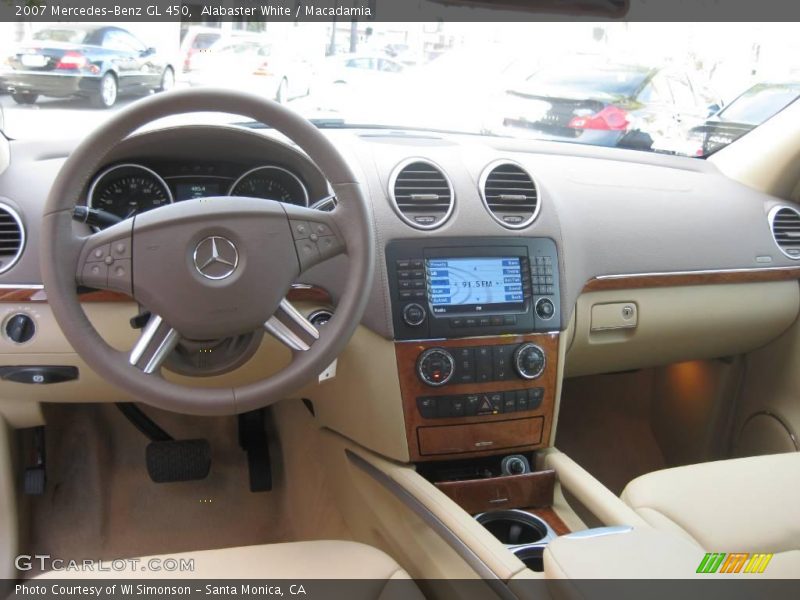 Alabaster White / Macadamia 2007 Mercedes-Benz GL 450