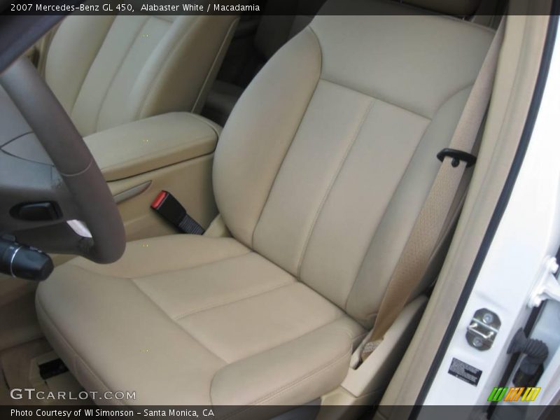 Alabaster White / Macadamia 2007 Mercedes-Benz GL 450