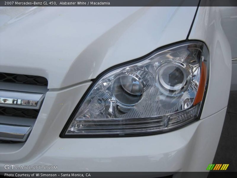 Alabaster White / Macadamia 2007 Mercedes-Benz GL 450