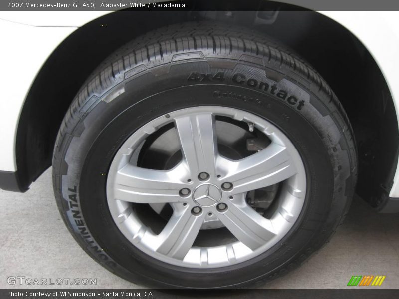 Alabaster White / Macadamia 2007 Mercedes-Benz GL 450