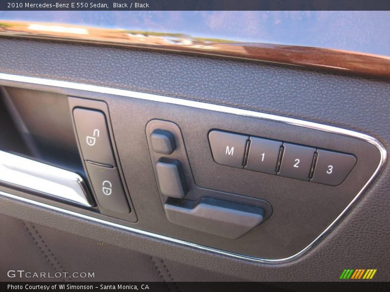 Black / Black 2010 Mercedes-Benz E 550 Sedan