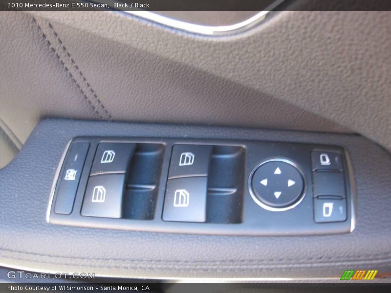 Black / Black 2010 Mercedes-Benz E 550 Sedan