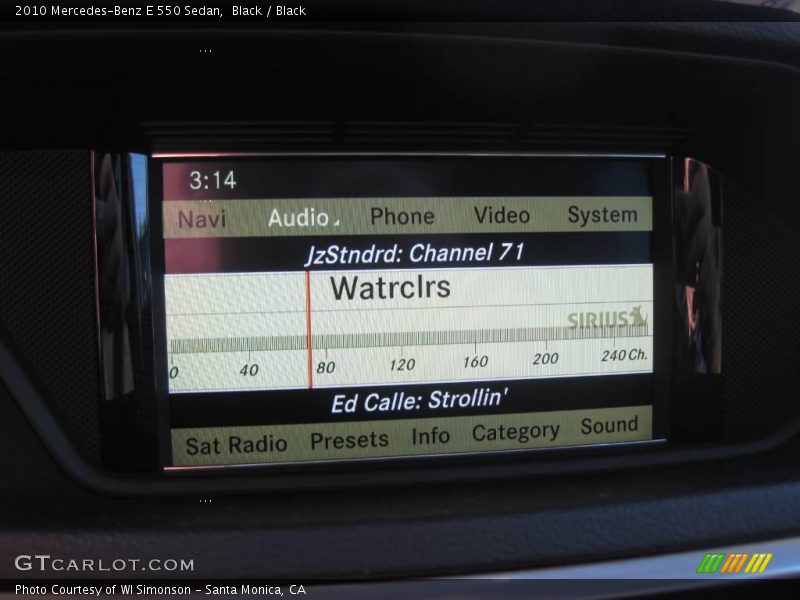 Black / Black 2010 Mercedes-Benz E 550 Sedan