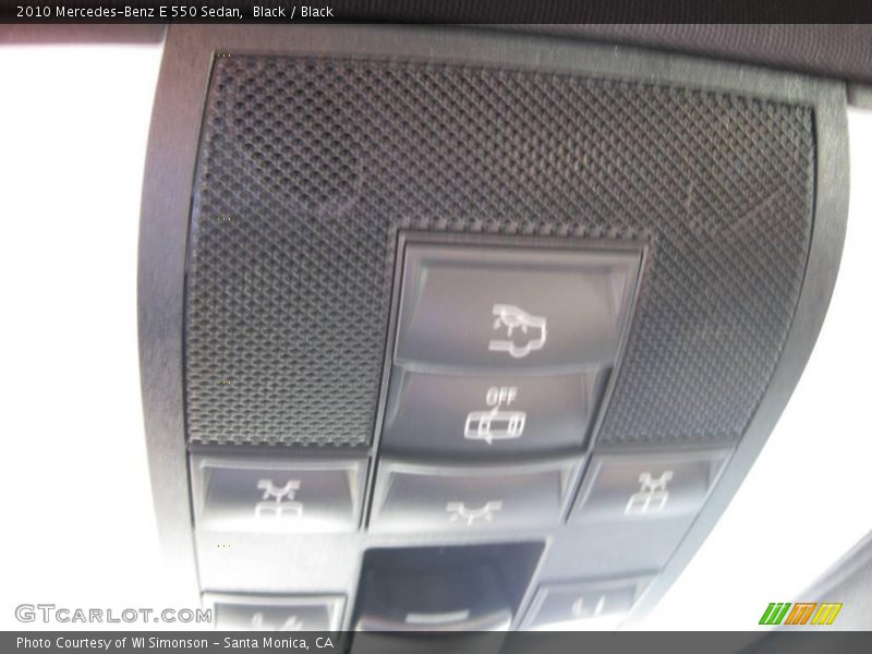 Black / Black 2010 Mercedes-Benz E 550 Sedan